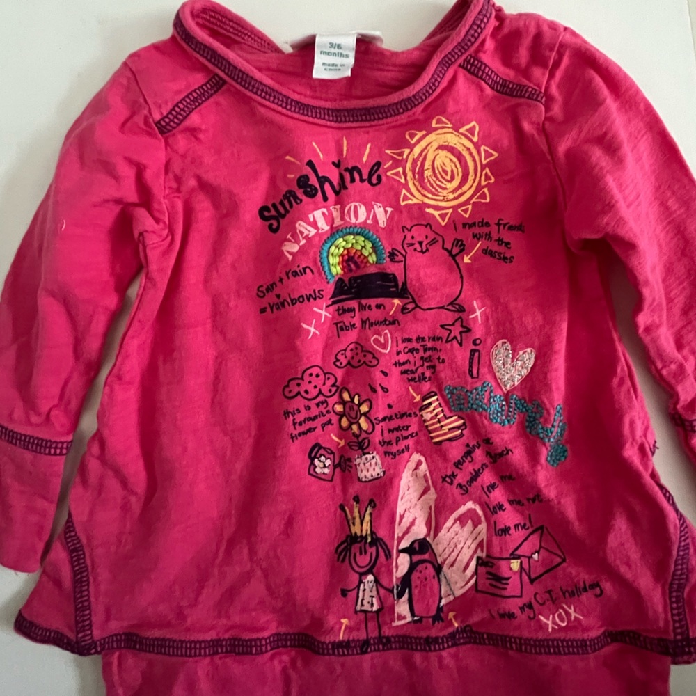 Naartjie Kids Vibrant Pink Shirt